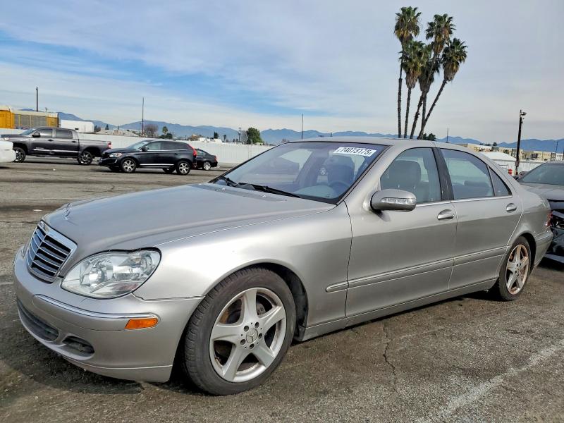 2004 Mercedes-benz S-klasse VIN WDBNG70J44A415128 COPART salvage auction — MINOR DENT/SCRATCHES, Ca - Salvage Acquisition Billofsale, sold $400 on 2026-07-21 (photo 1)
