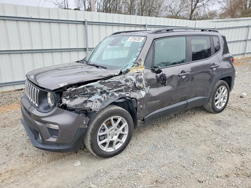 2021 Jeep Renegade VIN ZACNJCBB8MPM54934 COPART salvage auction — FRONT END, Nc - Salvage Certificate Of Title, sold $2,350 on 2026-07-08 (photo 1)