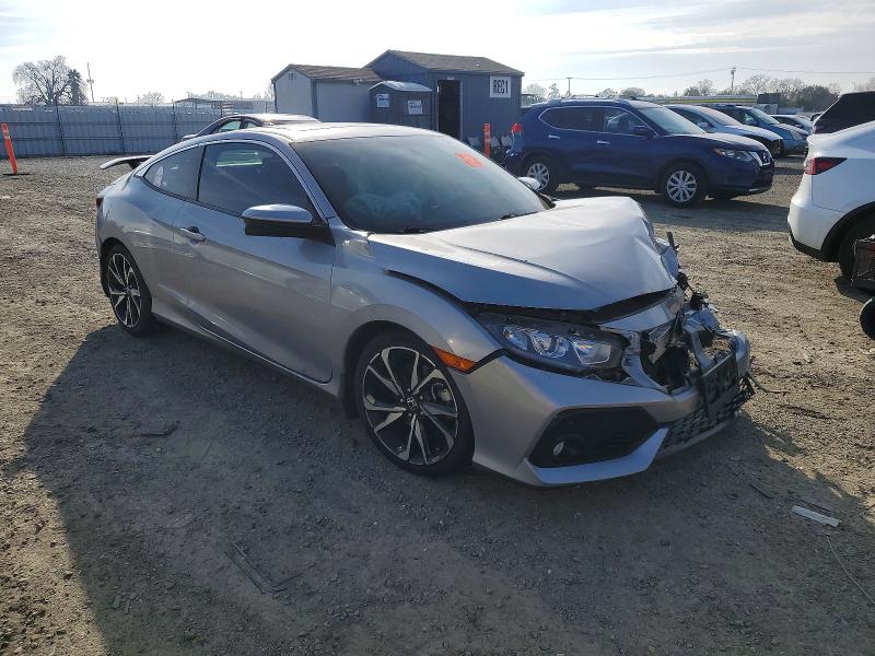 2019 Honda Civic VIN 2HGFC3A55KH755464 COPART salvage auction — FRONT END, Id - Salvage Certificate Of Title, sold $2,450 on 2026-07-02 (photo 4)