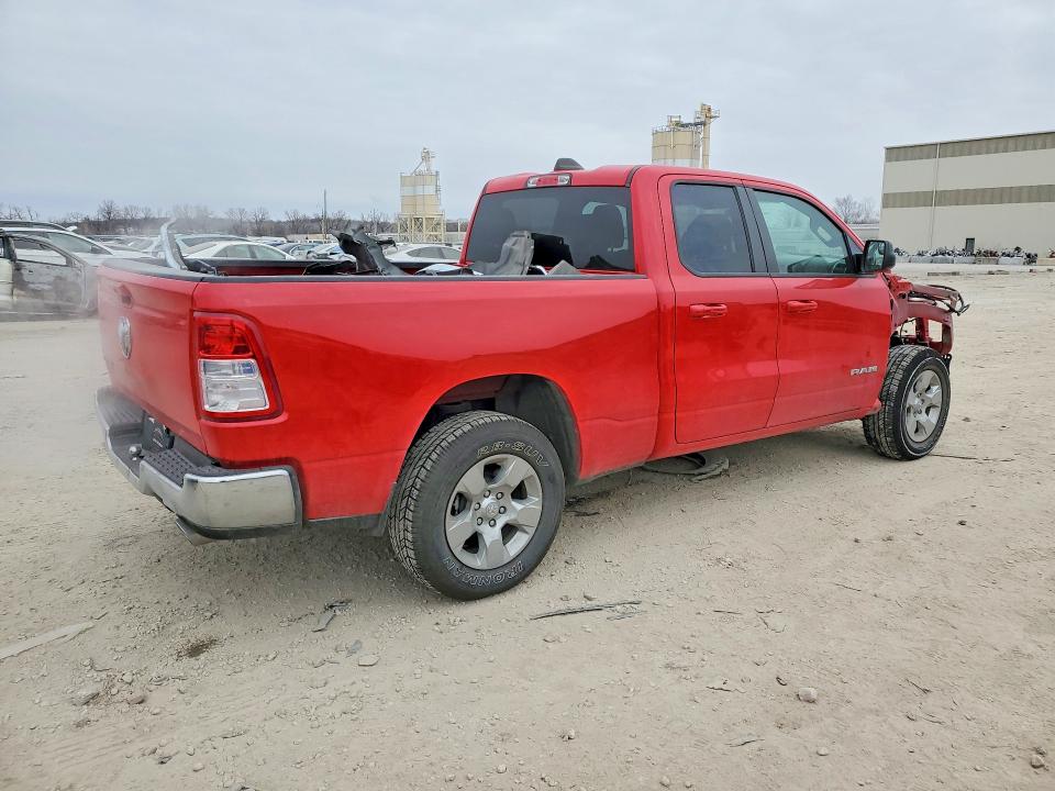 2022 Ram 1500 VIN 1C6RREBT8NN272802 COPART salvage auction — FRONT END, Va - Cert Of Title - Salvage, sold $10,700 on 2026-07-02 (photo 3)