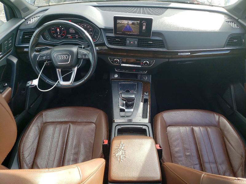 2018 Audi Q5 VIN WA1BNAFY5J2206928 COPART salvage auction — NORMAL WEAR, Ca - Dis/Dlr/Exp Only Clean Title, sold $4,450 on 2026-07-02 (photo 8)