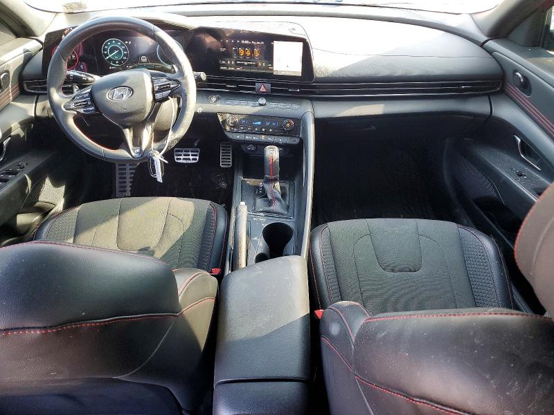 2022 Hyundai Elantra VIN KMHLR4AF6PU407574 COPART salvage auction — FRONT END, Nj - Cert Of Title-Salvage, sold $225 on 2026-07-27 (photo 8)