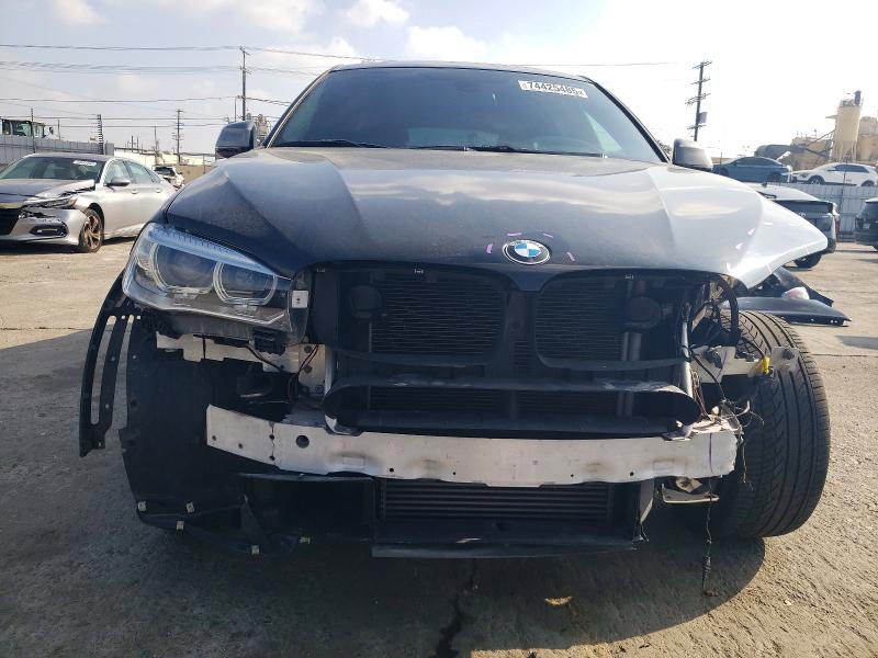 2017 BMW X6 VIN 5UXKU0C3XH0F99814 COPART salvage auction — FRONT END, Ca - Salvage Certificate, sold $6,700 on 2026-07-15 (photo 5)