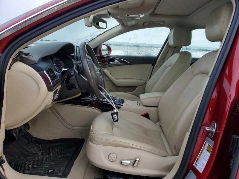 2017 Audi A6 VIN WAUG8AFCXHN127560 COPART salvage auction — REAR END, VA - CERT OF TITLE - SALVAGE, sold $4,850 on 2026-07-08 (photo 7)