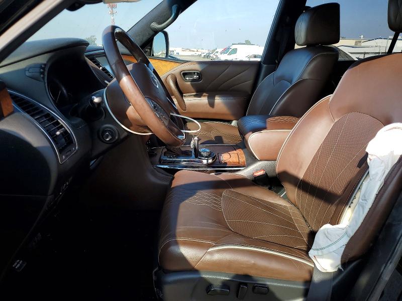 2017 Infiniti Qx80 VIN JN8AZ2NE3H9156751 COPART salvage auction — SIDE, Ca - Salvage Certificate, sold $4,300 on 2026-07-17 (photo 7)
