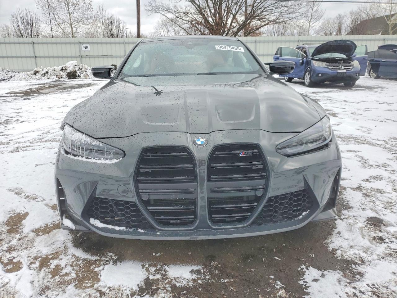 2022 BMW M4 VIN WBS43AZ03NCJ52449 COPART salvage auction — Rear End, CT - CERT OF TITLE-SALVAGE, sold $24,700 on 2026-06-30 (photo 5)