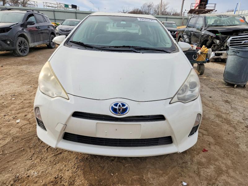 2013 Toyota Prius c VIN JTDKDTB33D1543896 COPART salvage auction — SIDE, Ks - Cert Of Title-Salvage, sold $225 on 2026-07-27 (photo 5)