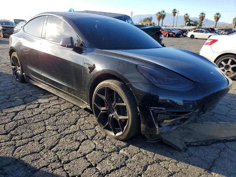 2022 Tesla Model 3 VIN 5YJ3E1EA0NF299228 COPART salvage auction — FRONT END, Ca - Salvage Certificate, sold $4,600 on 2026-07-16 (photo 4)