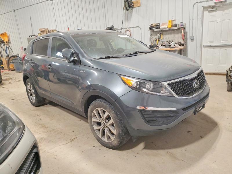 2014 Kia Sportage VIN KNDPBCAC8E7629927 COPART salvage auction — HAIL, Id - Salvage Certificate Of Title, sold $2,000 on 2026-07-10 (photo 4)
