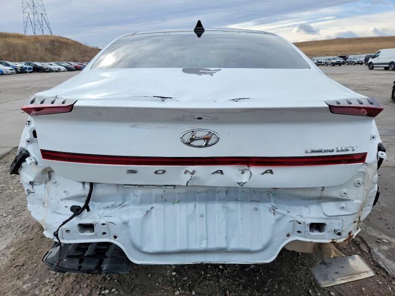 2021 Hyundai Sonata VIN 5NPEH4J20MH110674 COPART salvage auction — FRONT END, Mi - Scrap Certificate Of Title, sold $4,100 on 2026-07-15 (photo 6)