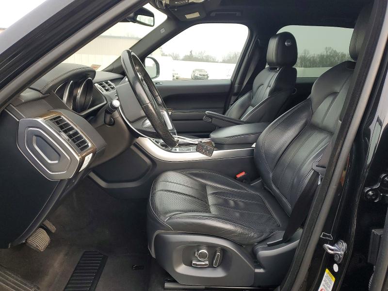 2016 Land rover Range rover sport VIN SALWR2PF0GA101798 COPART salvage auction — FRONT END, Md - Cert Of Salvage > 75% Damage, sold $700 on 2026-07-24 (photo 7)