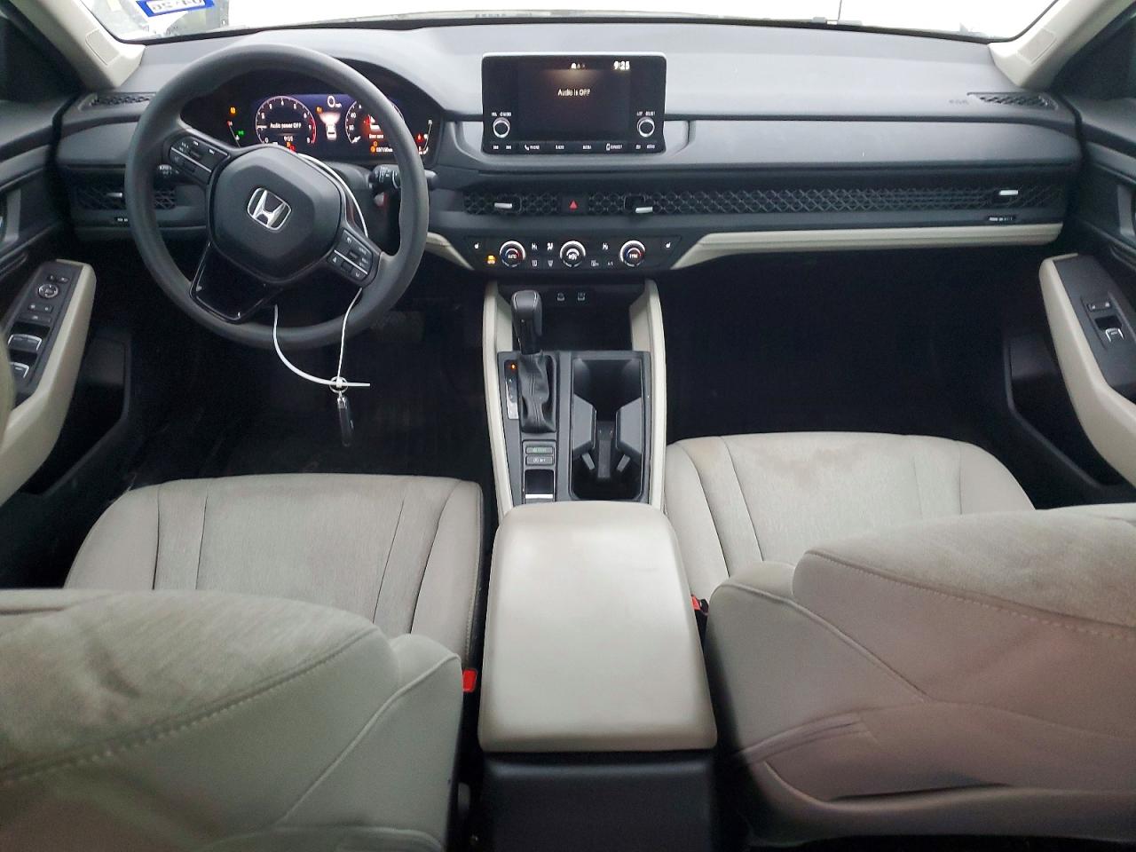 2024 Honda Accord VIN 1HGCY1F35RA025367 COPART salvage auction — Hail, TX - CERTIFICATE OF TITLE, sold $10,500 on 2026-07-09 (photo 8)