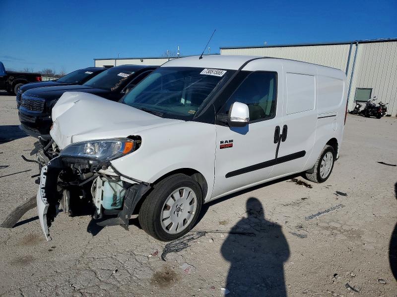 2019 Ram Promaster city VIN ZFBHRFBB3K6N55621 COPART salvage auction — FRONT END, Mo - Salvage Certificate Of Title, sold $600 on 2026-07-28 (photo 1)