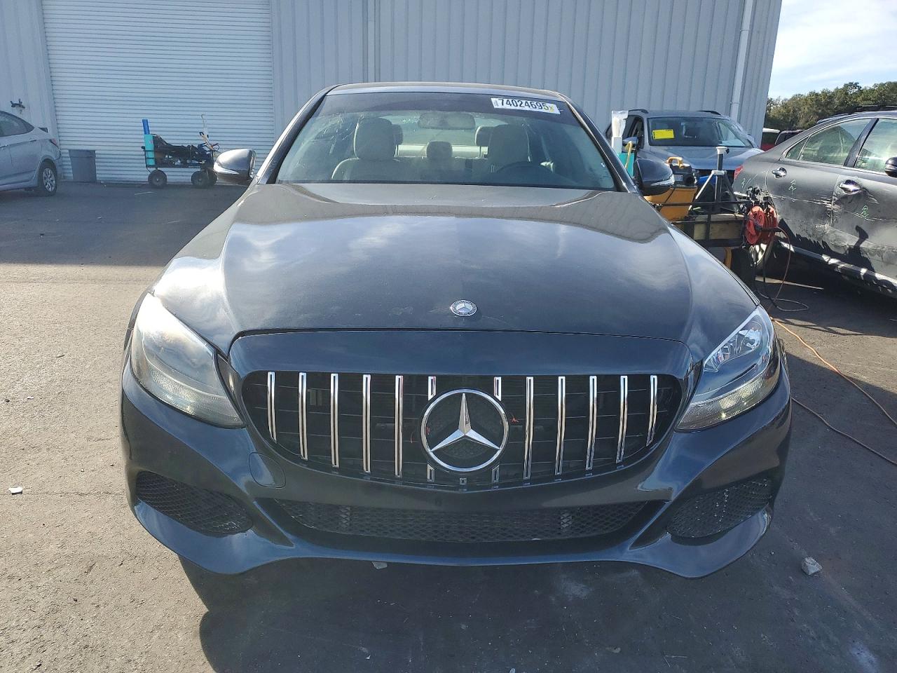 2015 Mercedes-Benz C-Class VIN 55SWF4KB4FU032554 COPART salvage auction — Front End, FL - CERT OF TITLE SLVG REBUILDABLE, sold $4,100 on 2026-07-06 (photo 5)