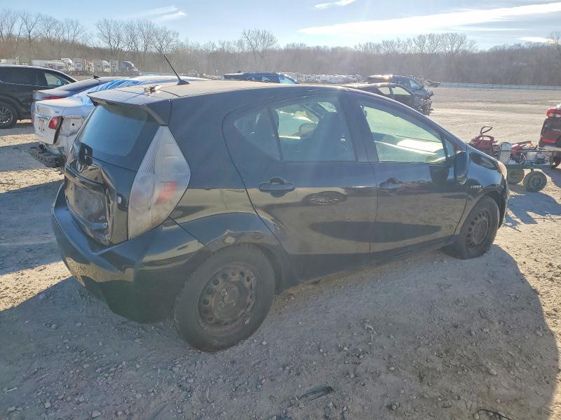 2012 Toyota Prius VIN JTDKDTB36C1502452 COPART salvage auction — FRONT END, Wv - Certificate Of Title, sold $975 on 2026-07-09 (photo 3)