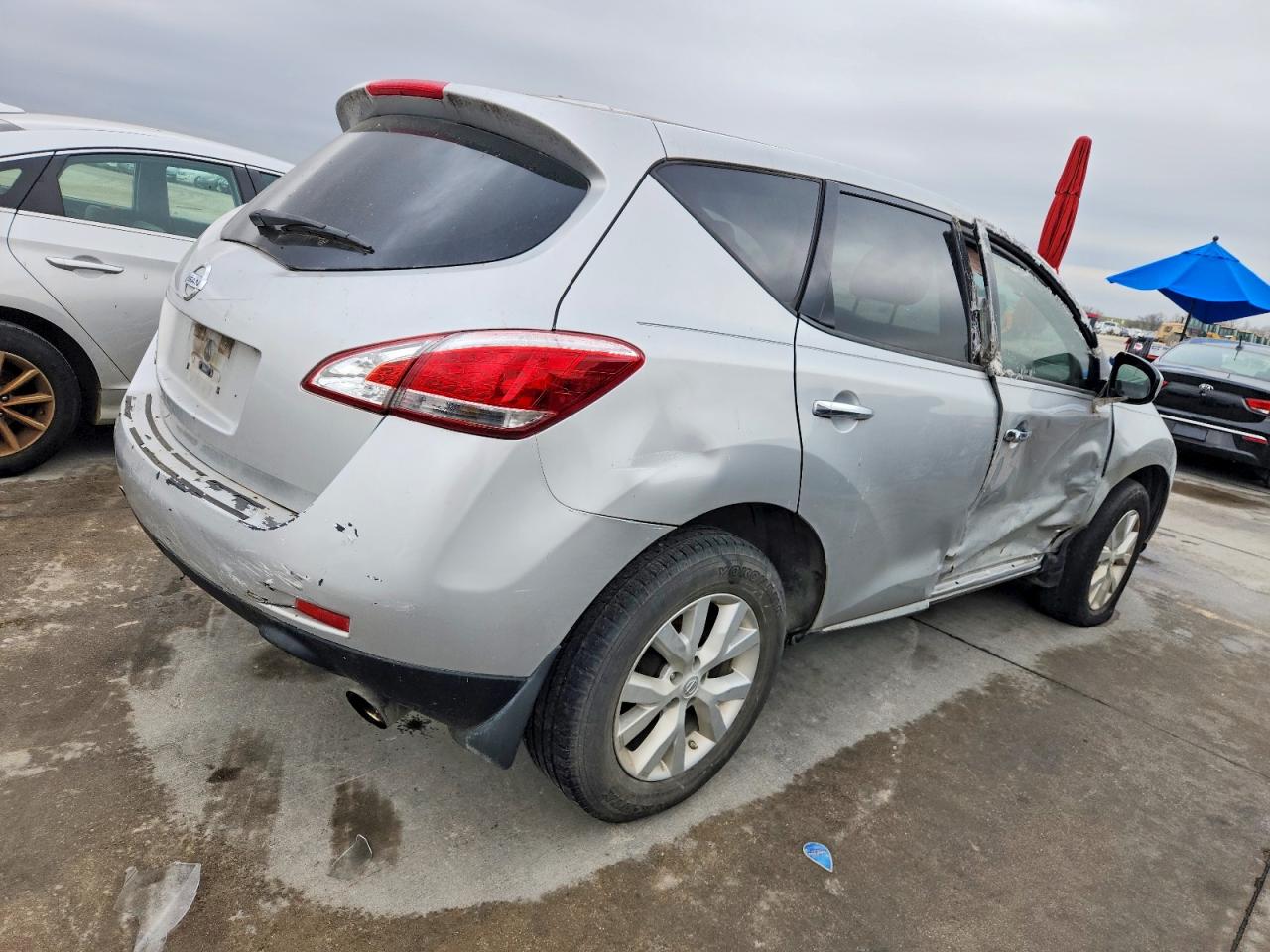 2014 Nissan Murano VIN JN8AZ1MU5EW413361 COPART salvage auction — Side, TX - CERTIFICATE OF TITLE, sold $550 on 2026-07-09 (photo 3)