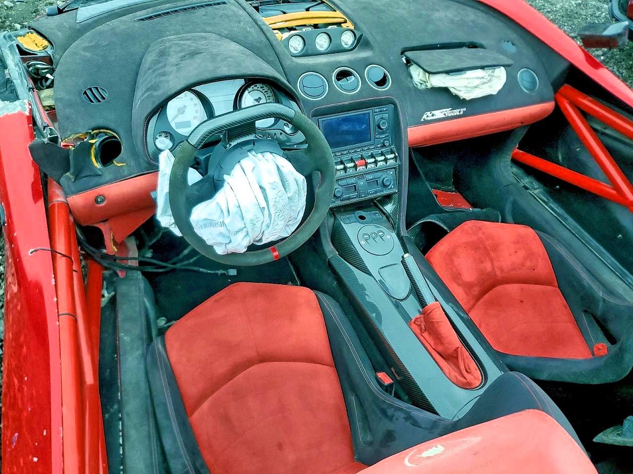 2012 Lamborghini Gallardo VIN ZHWGU7AJ5CLA11916 COPART salvage auction — All Over, NJ - CERT OF TITLE-SALVAGE, sold $72,100 on 2026-04-02 (photo 8)
