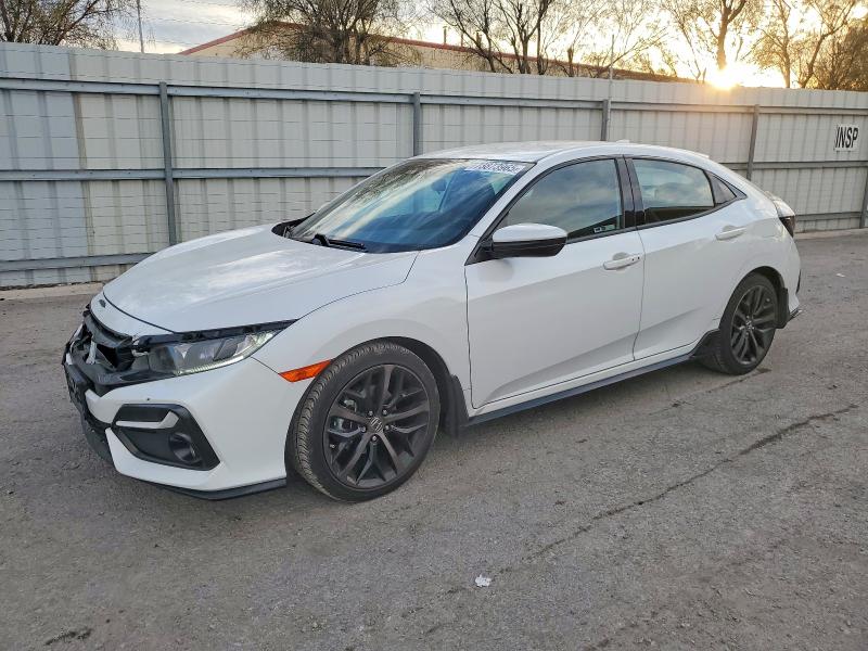 2021 Honda Civic VIN SHHFK7H42MU406386 COPART salvage auction — FRONT END, Nv - Salvage Title, sold $7,300 on 2026-07-14 (photo 1)