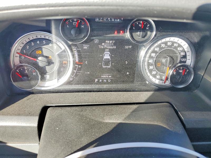2019 Ram 1500 VIN 1C6RR6TT3KS642717 COPART salvage auction — FRONT END, Nm - Cert Of Title-Salvage, sold $2,500 on 2026-07-24 (photo 9)
