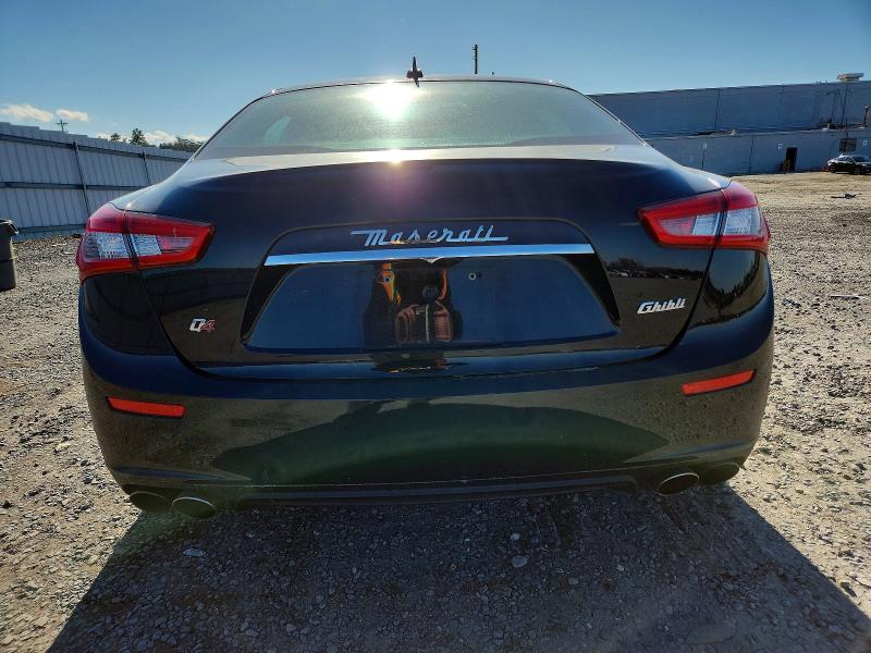 2016 Maserati Ghibli VIN ZAM57RTA7G1189109 COPART salvage auction — FRONT END, Va - Certificate Of Title, sold $5,900 on 2026-07-14 (photo 6)
