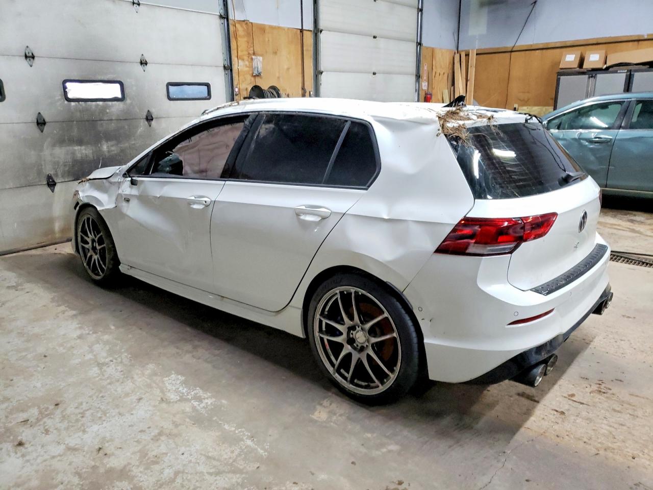 2025 Volkswagen Golf R VIN WVWEB7CD1SW216768 COPART salvage auction — Rollover, OH - CERT OF TITLE-SALVAGE, sold $8,100 on 2026-04-29 (photo 2)