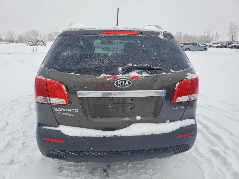 2011 Kia Sorento VIN 5XYKU3A26BG080867 COPART salvage auction — FRONT END, Qc - Gravement Accidente, sold $1,900 on 2026-07-28 (photo 6)