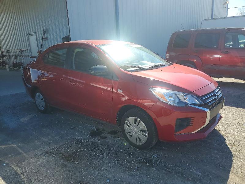 2024 Mitsubishi Mirage VIN ML32FUFJ2RHF19666 COPART salvage auction — REAR END, FL - CERTIFICATE OF DESTRUCTION, sold $2,850 on 2026-07-10 (photo 4)