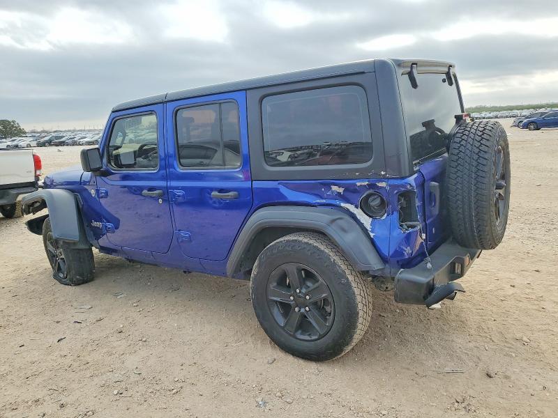 2018 Jeep Wrangler unlimited VIN 1C4HJXDN8JW283695 COPART salvage auction — FRONT END, TX - CERTIFICATE OF TITLE (P), sold $6,700 on 2026-07-09 (photo 2)