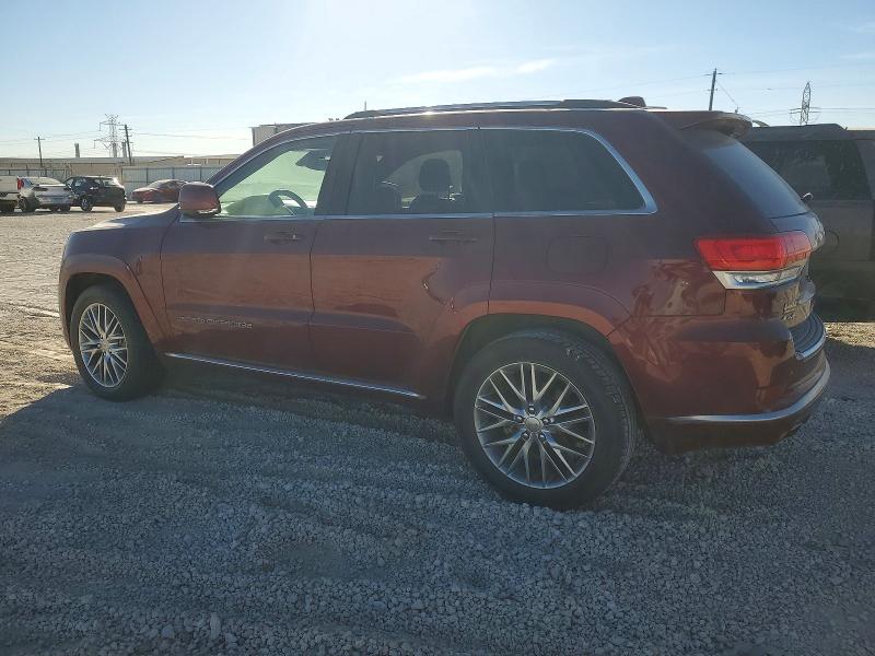 2017 Jeep Grand cherokee VIN 1C4RJFJG0HC927948 COPART salvage auction — HAIL, Tx - Certificate Of Title, sold $8,400 on 2026-07-31 (photo 2)