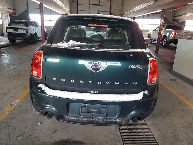 2013 Mini Cooper VIN WMWZC5C51DWP34360 COPART salvage auction — FRONT END, Mi - Cert Of Title-Salvage Vehicle, sold $1,000 on 2026-07-27 (photo 6)