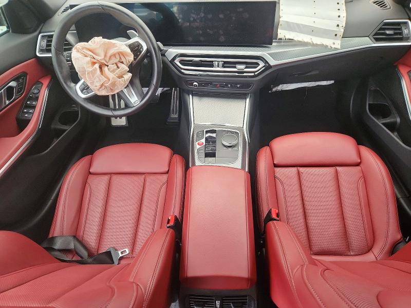2023 BMW M340i VIN 3MW49FS08P8D54384 COPART salvage auction — FRONT END, Fl - Cert Of Title Slvg Rebuildable, sold $15,100 on 2026-07-07 (photo 8)