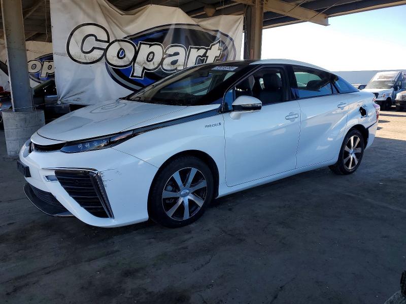 2017 Toyota Mirai VIN JTDBVRBD7HA001490 COPART salvage auction — FRONT END, Ca - Dis/Dlr/Exp App For Dup Salvag, sold $450 on 2026-07-09 (photo 1)