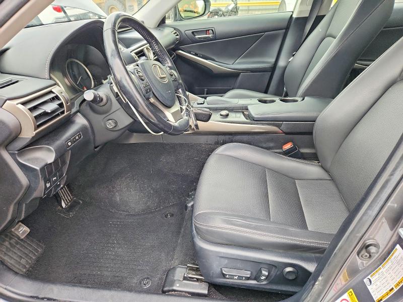 2016 Lexus Is VIN JTHCM1D21G5012916 COPART salvage auction — FRONT END, Mo - Salvage Certificate Of Title, sold $11,200 on 2026-07-27 (photo 7)