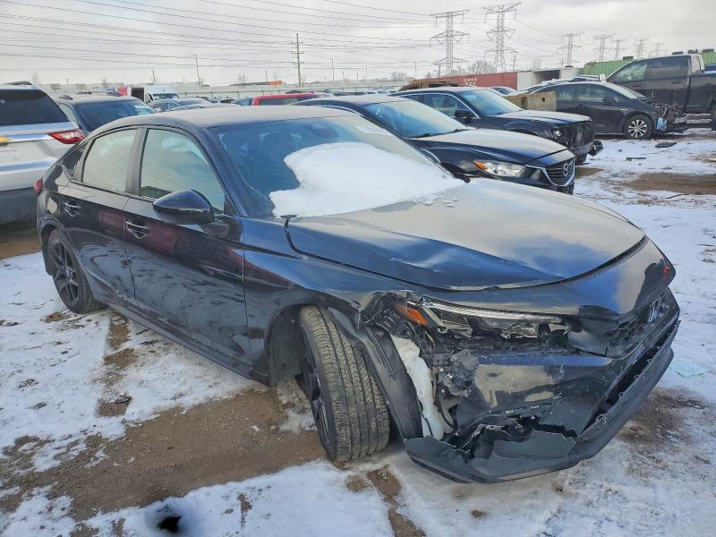 2023 Honda Civic VIN 19XFL2H82PE005788 COPART salvage auction — FRONT END, Il - Salvage Certificate, sold $7,200 on 2026-07-30 (photo 4)