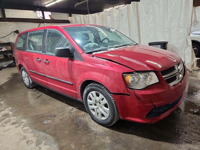 2015 Dodge Caravan VIN 2C4RDGBG0FR607397 COPART salvage auction — FRONT END, PA - CERTIFICATE OF SALVAGE, sold $450 on 2026-07-02 (photo 4)