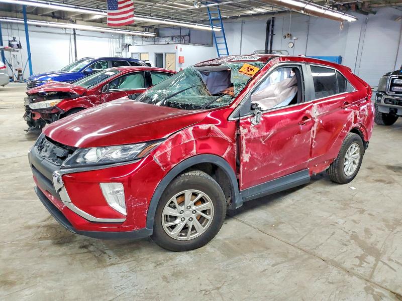 2019 Mitsubishi VIN JA4AT3AA7KZ001465 COPART salvage auction — ROLLOVER, Il - Salvage Certificate, sold $1,200 on 2026-07-20 (photo 1)