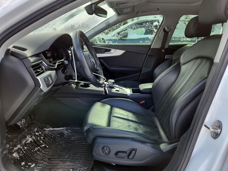 2019 Audi A4 VIN WAUCNAF44KA007896 COPART salvage auction — UNDERCARRIAGE, On - Permit Salvage, sold $8,800 on 2026-07-07 (photo 7)