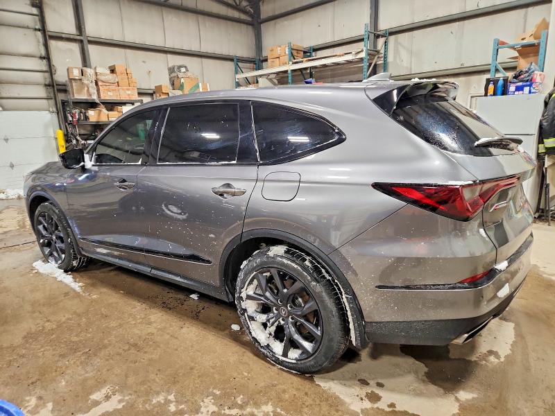 2024 Acura Mdx VIN 5J8YE1H00RL801877 COPART salvage auction — VANDALISM, Salvage Title, sold $17,400 on 2026-07-28 (photo 2)
