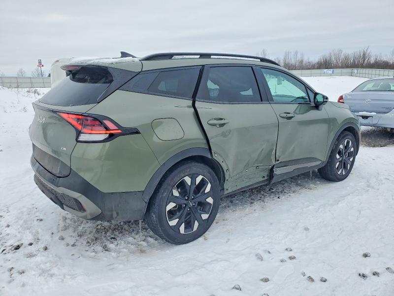 2024 Kia Sportage VIN KNDPZDDH8R7137610 COPART salvage auction — SIDE, Mi - Scrap Certificate Of Title, sold $14,700 on 2026-07-02 (photo 3)