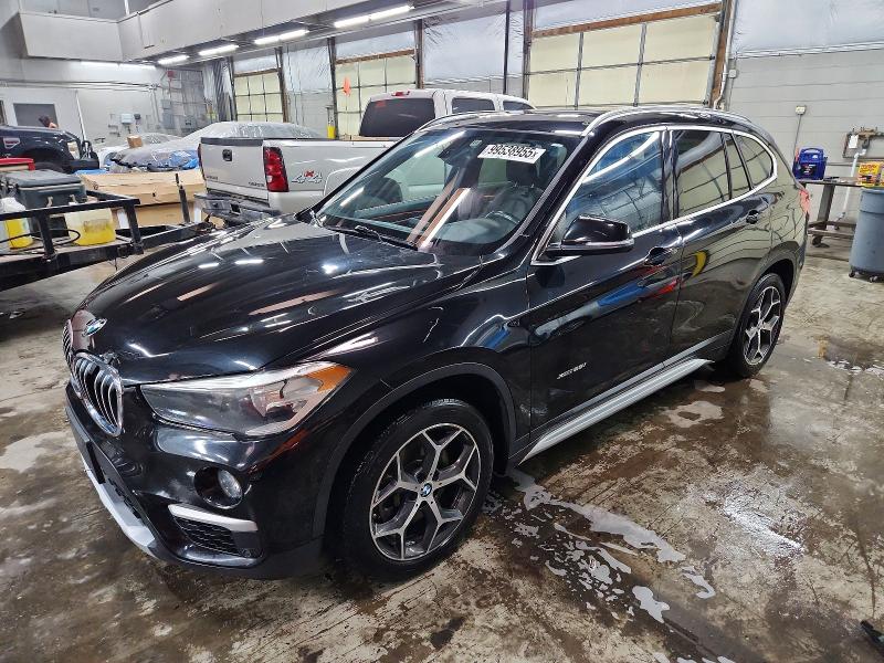 2018 BMW X1 VIN WBXHT3C31J5F92200 COPART salvage auction — HAIL, Wy - Cert Of Title-Salvage, sold $525 on 2026-07-06 (photo 1)