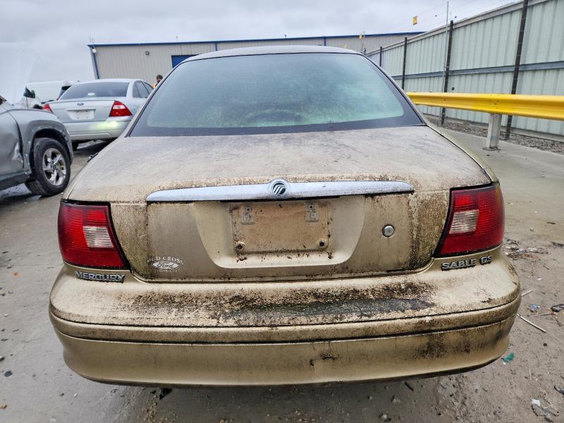 2000 Mercury Sable VIN 1MEFM50U9YA627265 COPART salvage auction — MINOR DENT/SCRATCHES, TX - CERTIFICATE OF TITLE, sold $150 on 2026-09-08 (photo 6)