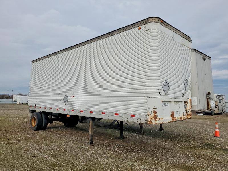 1995 Utility Trailer VIN 1H2V0281XSE053803 COPART salvage auction — REAR END, IL - DIS/DLR/EXP ONLY CLEAN TITLE, sold $1,000 on 2026-07-08 (photo 1)