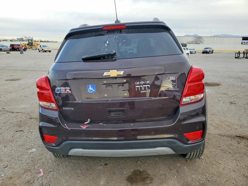 2021 Chevrolet Trax VIN KL7CJLSB8MB340482 COPART salvage auction — UNDERCARRIAGE, Az - Cert Of Title - Salvage, sold $1,250 on 2026-07-24 (photo 6)