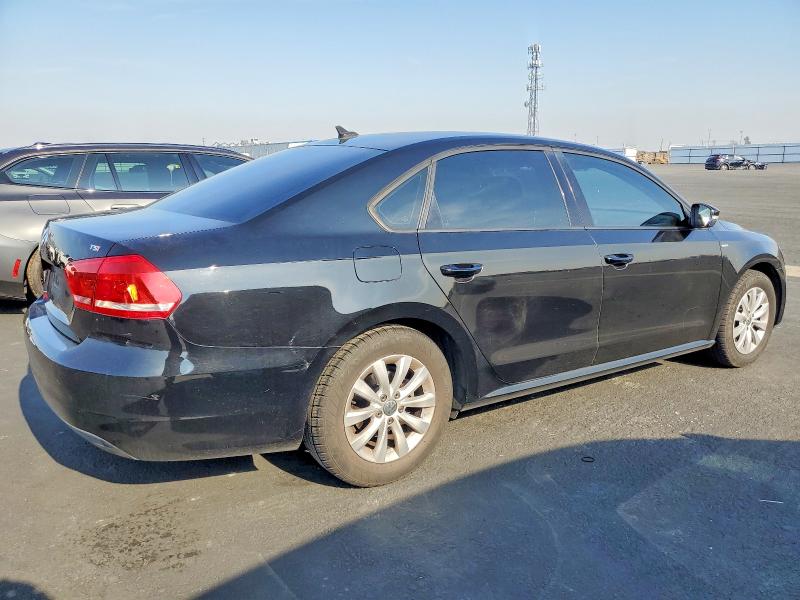 2015 Volkswagen Passat VIN 1VWAT7A32FC057432 COPART salvage auction — MECHANICAL, Ca - Dis/Dlr/Exp Only Clean Title, sold $450 on 2026-07-09 (photo 3)