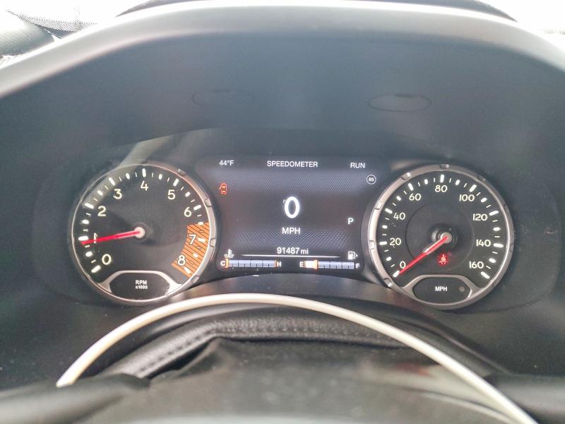 2021 Jeep Renegade VIN ZACNJCBB8MPM54934 COPART salvage auction — FRONT END, Nc - Salvage Certificate Of Title, sold $2,350 on 2026-07-08 (photo 9)