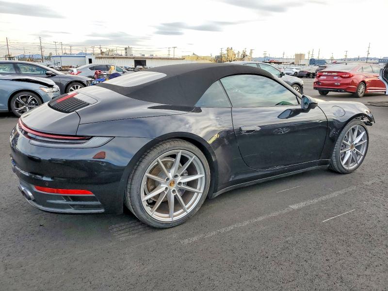 2021 Porsche 911 VIN WP0CA2A93MS239717 COPART salvage auction — Front End, CA - SALVAGE CERTIFICATE (P), sold $47,000 on 2026-03-02 (photo 3)