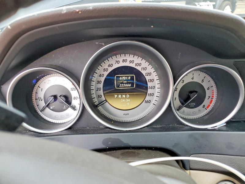 2012 Mercedes-benz C-klasse VIN WDDGJ4HB4CF925137 COPART salvage auction — FRONT END, Salvage Title, sold $700 on 2026-08-11 (photo 9)