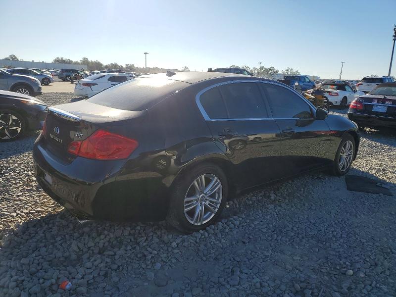 2013 Infiniti G VIN JN1CV6AP2DM301500 COPART salvage auction — SIDE, FL - CERT OF TITLE SLVG REBUILDABLE, sold $500 on 2026-07-22 (photo 3)