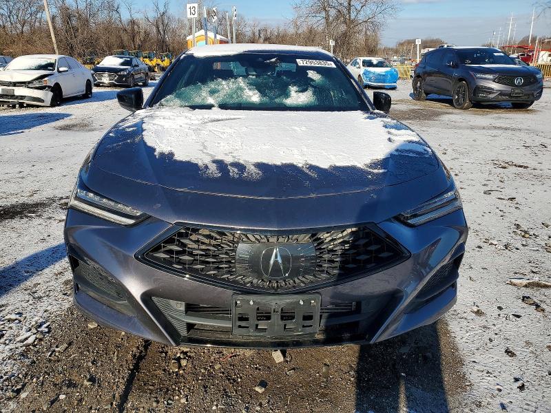 2022 Acura Tlx VIN 19UUB6F58NA002812 COPART salvage auction — UNDERCARRIAGE, Md - Cert Of Salvage-Recovered Stol, sold $8,400 on 2026-07-23 (photo 5)