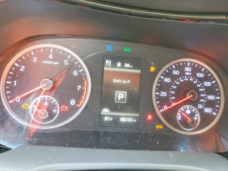 2021 Kia K5 VIN 5XXG14J29MG025423 COPART salvage auction — FRONT END, Fl - Certificate Of Destruction, sold $3,950 on 2026-07-14 (photo 9)